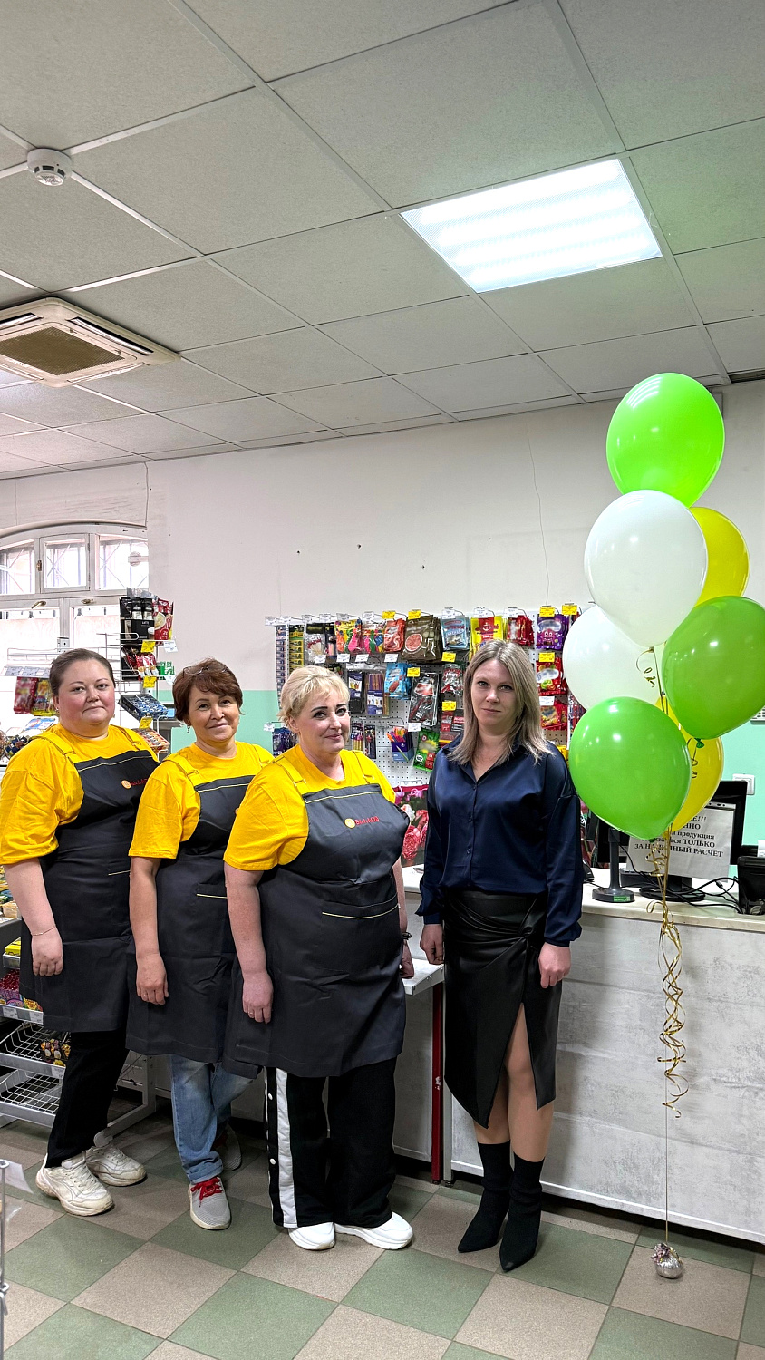 Открытие магазина «10 Баллов» в с. Саметь